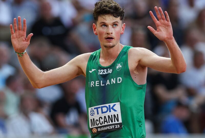 Luke McCann. Photograph: Morgan Treacy/Inpho