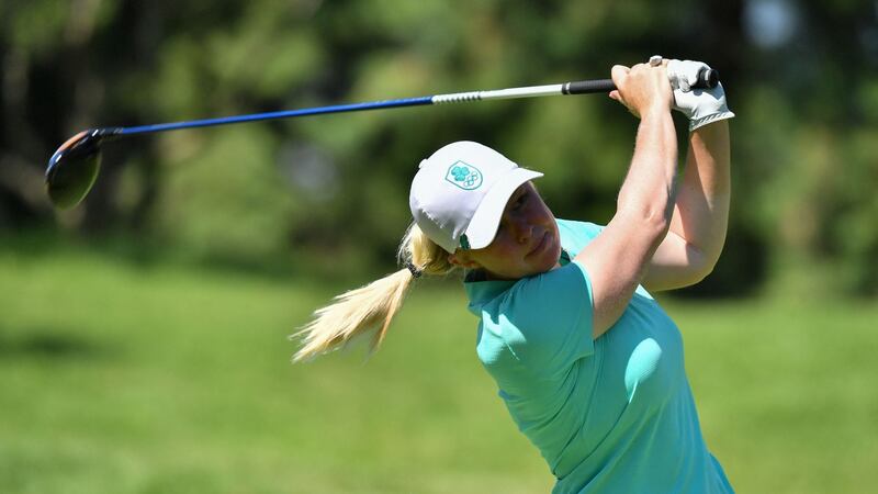 Ireland’s Stephanie Meadow during her second round at the Kasumigaseki Country Club. Photograph: Getty Images
