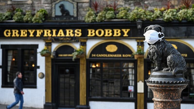 Edinburgh, Scotland: The Greyfriars Bobby statue Photograph: Jeff J Mitchell/Getty Images