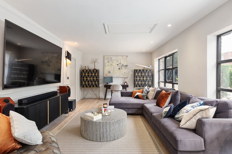 Studio in what was a garage