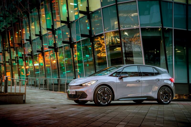 The Cupra Born – mechanically identical to the ID.3 but with a more stylish body