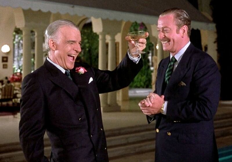 Steve Martin and Michael Caine in Dirty Rotten Scoundrels