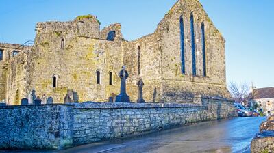 Cong Abbey in the village of the same name.  The abbey dates back to the 12th Century.