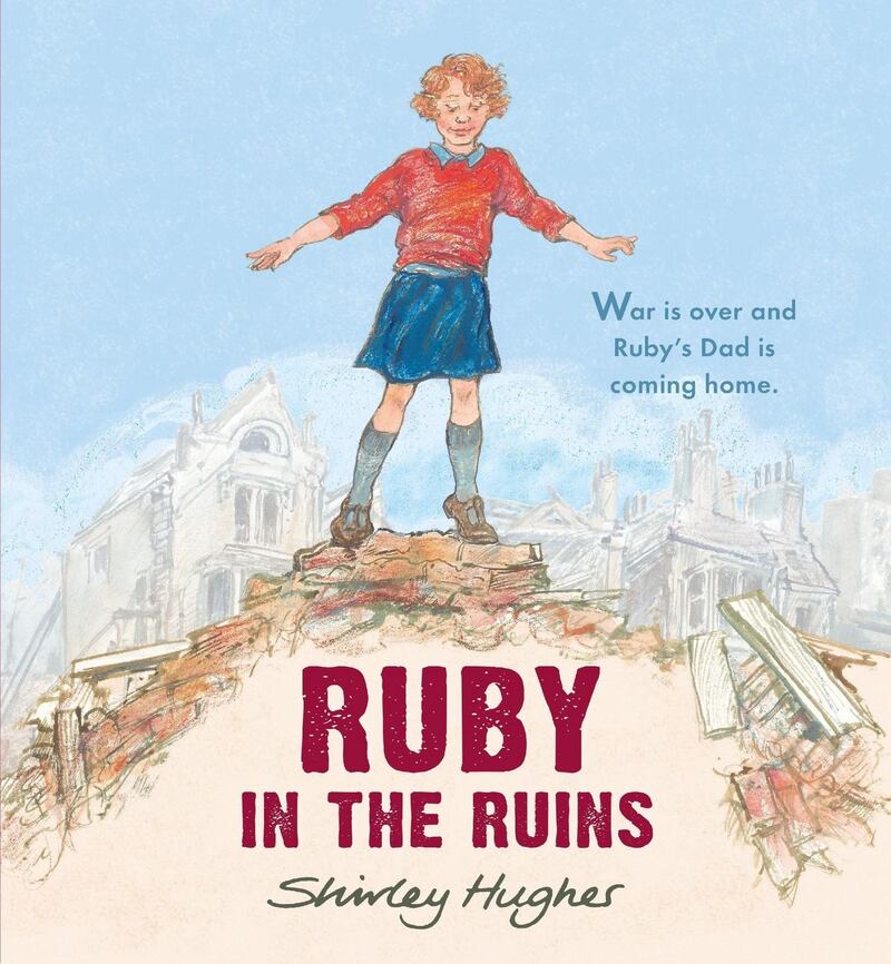Ruby in the Ruins, by Shirley Hughes,  is a warm-hearted family story and a fascinating depiction of a post-war world