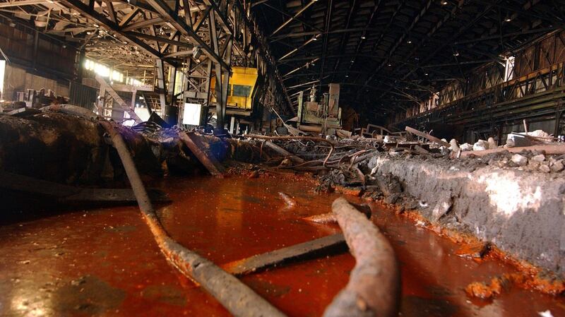 The disused plant in Haulbowline. Photograph: Michael Mac Sweeney/Provision