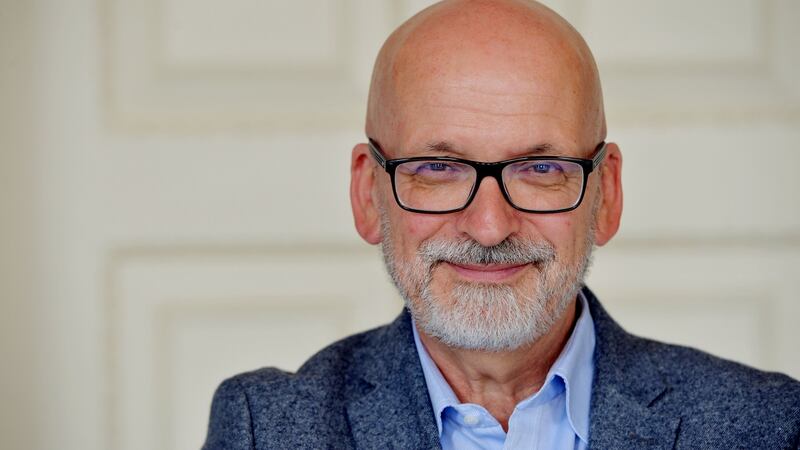 Roddy Doyle: his novel “Smile”, a tale of midlife crisis triggered by childhood abuse, was adjudged by our reviewer Brian Dillon to have been a bit of a curate’s egg. Photograph: Alan Betson