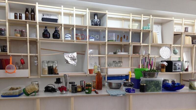 A matter of taste: Fink’s, Fiona Hallinan’s “cafe” space, at the Grazer Kunstverein