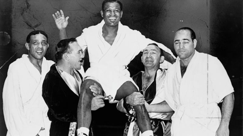 Ray Robinson has been described as the first celebrity athlete. Photograph: Getty Images