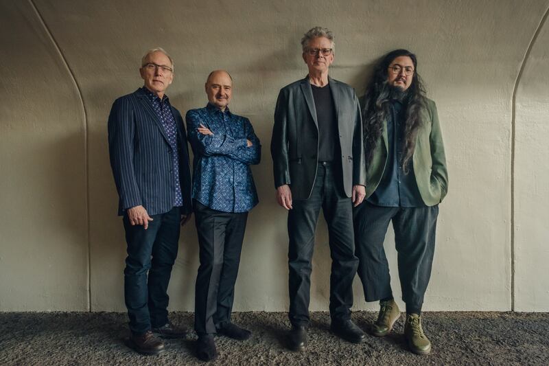 Kronos Quartet: Hank Dutt (left) and John Sherba (second left) are departing the group at the end of the season. Photograph: Lenny Gonzalez