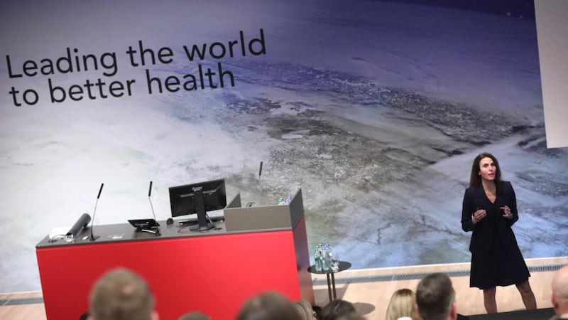 Dr Beth Frates at the Royal College of Surgeons of Ireland in Dublin.,