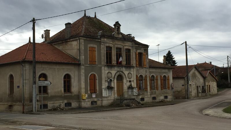 Main Street in hard-luck Brachay, where there is no doctor, shop or chemist. Photograph: Lara Marlowe