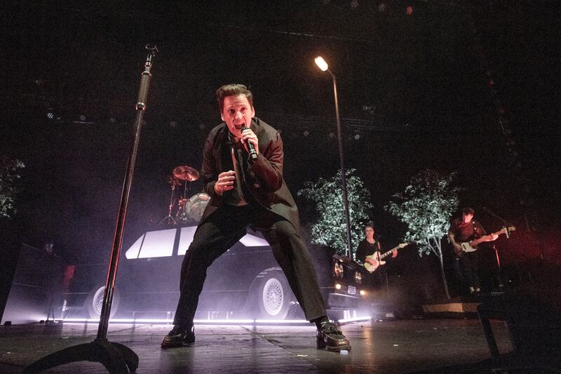 Ryan Hennessy from Picture This performing at the 3Arena, Dublin. Photograph: Tom Honan