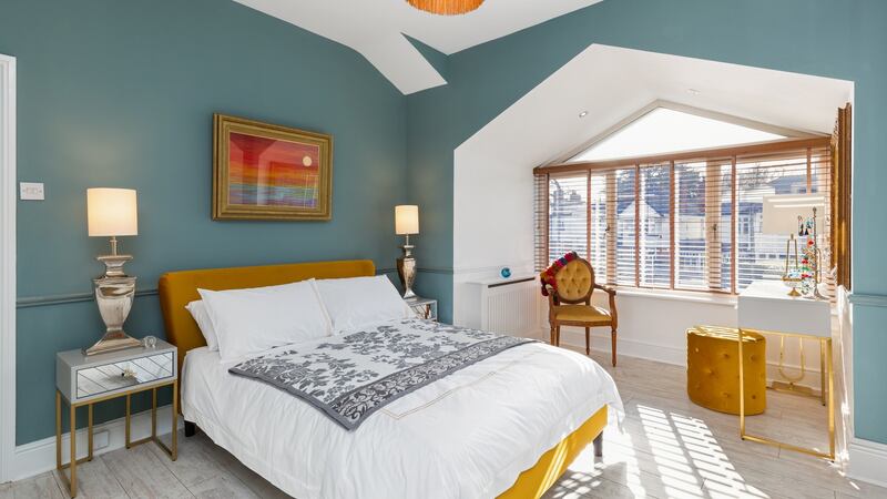 Main bedroom to the front.