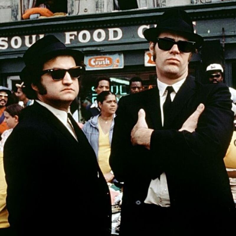 The Blues Brothers: John Belushi with Dan Aykroyd
