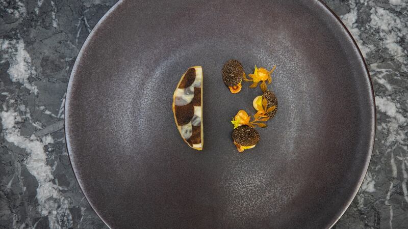 Celeriac baked in bread from the Carton House Moriarty and Kelly collaboration