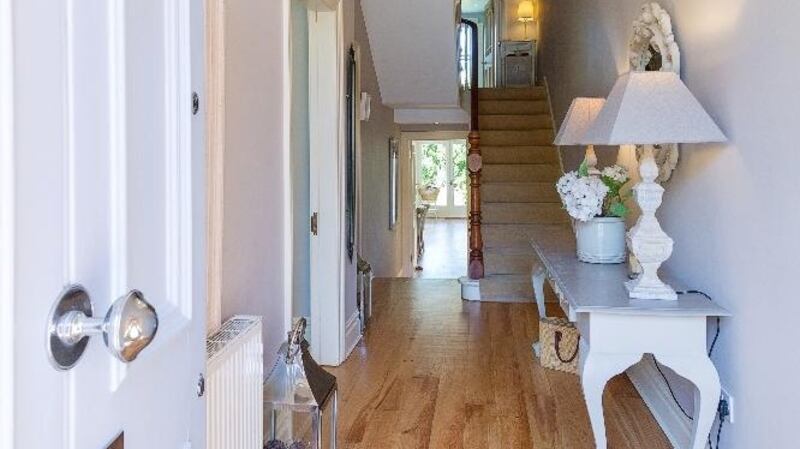 A palette of creams, beiges, stone and white has been used throughout number 27 Victoria Road