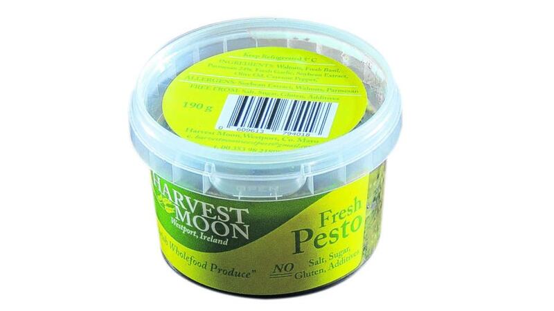 Harvest Moon fresh pesto, made in Westport