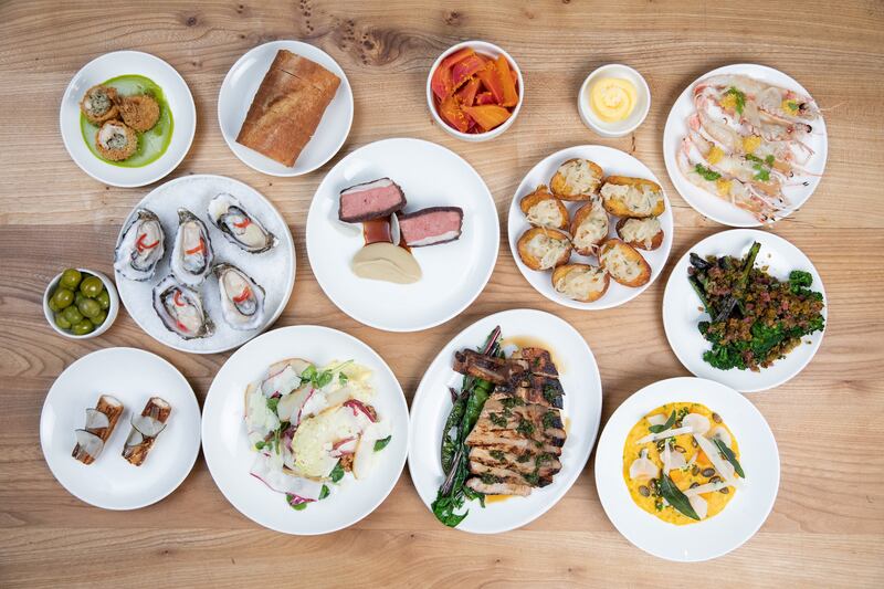 Kevin Burke’s menu features seasonal ingredients and a selection of plates intended to be shared. Photograph: Naoise Culhane
