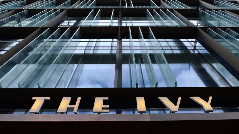 The Ivy Restaurant on Dawson Street, Dublin. Photograph: Dara Mac Dónaill / The Irish Times