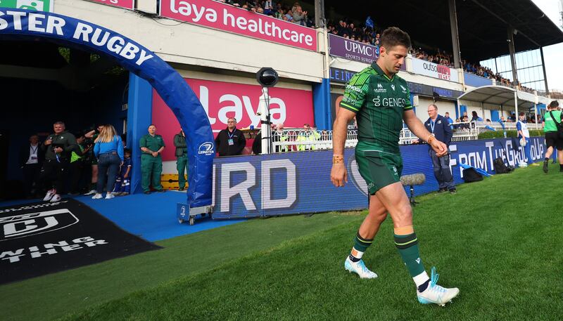 Cordero takes to the field at the RDS for May's Leinster vs Connacht clash. Photograph: James Crombie/Inpho