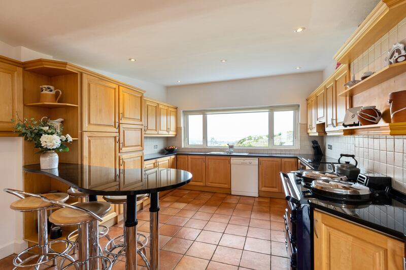 Kitchen with Aga cooker