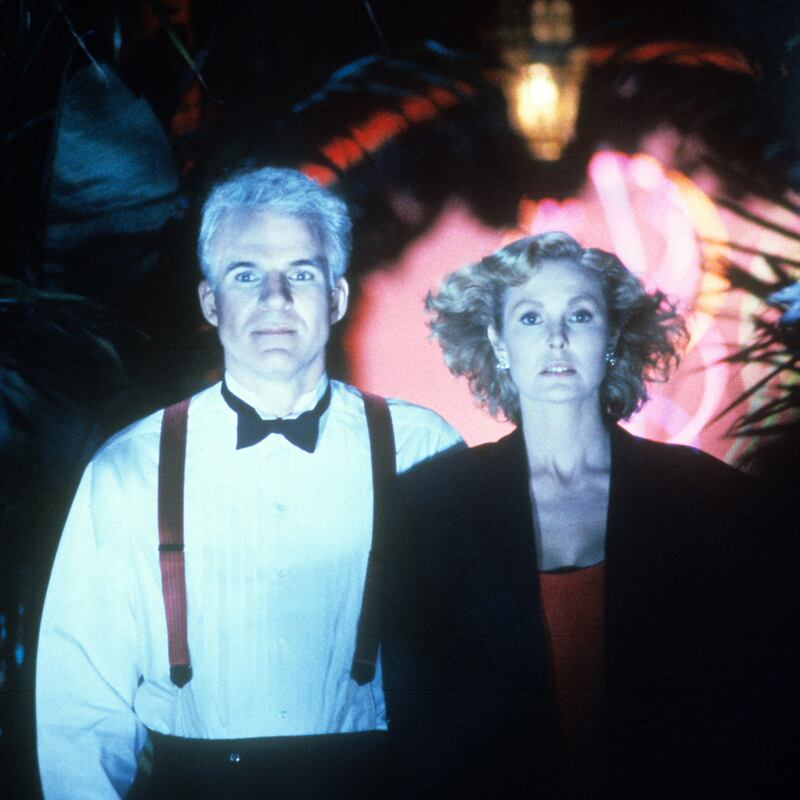 Steve Martin and Victoria Tennant in LA Story in 1991. Photograph: TriStar/Getty