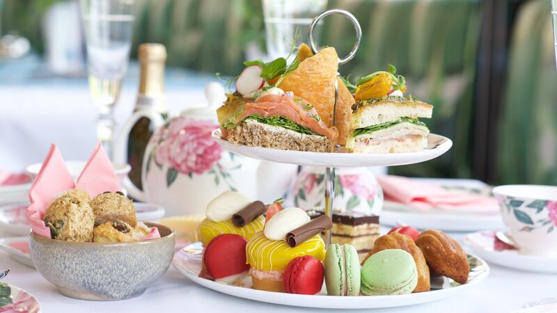 Afternoon tea at Café Carleton at Newbridge Silverware