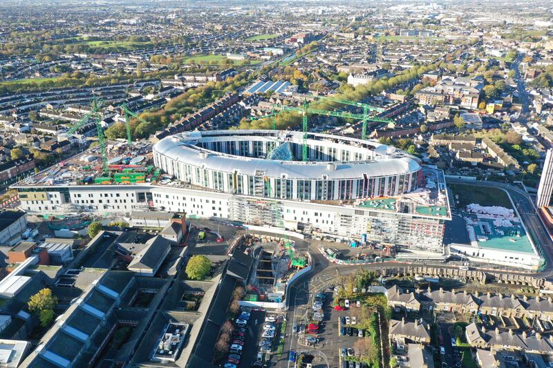 The new National Children’s Hospital at St James’s Hospital in Dublin