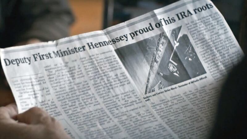 An entirely coincidental screengrab from Pierce Brosnan’s new IRA thriller The Foreigner