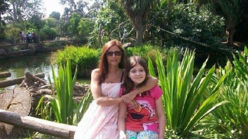 Nicky O’Brien and her daughter Chloe: Nicky decided to be a survivor rather than a victim of multiple sclerosis.