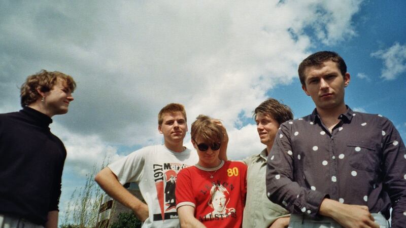 Shame are bright-eyed and furious. Photograph: Holly Whitaker