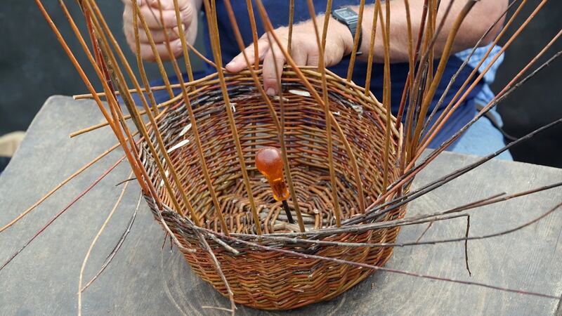 With patience, basket making can be mastered at home. Photograph: Getty Images