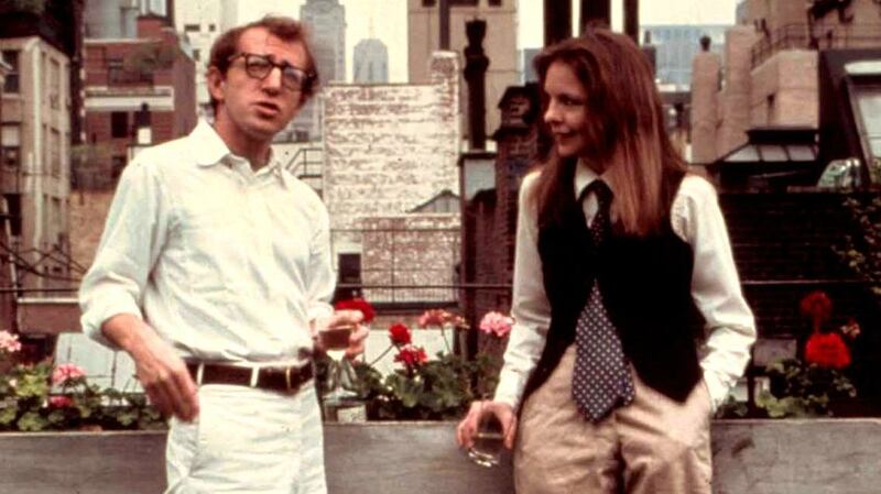 Woody Allen and Diane Keaton in Annie Hall