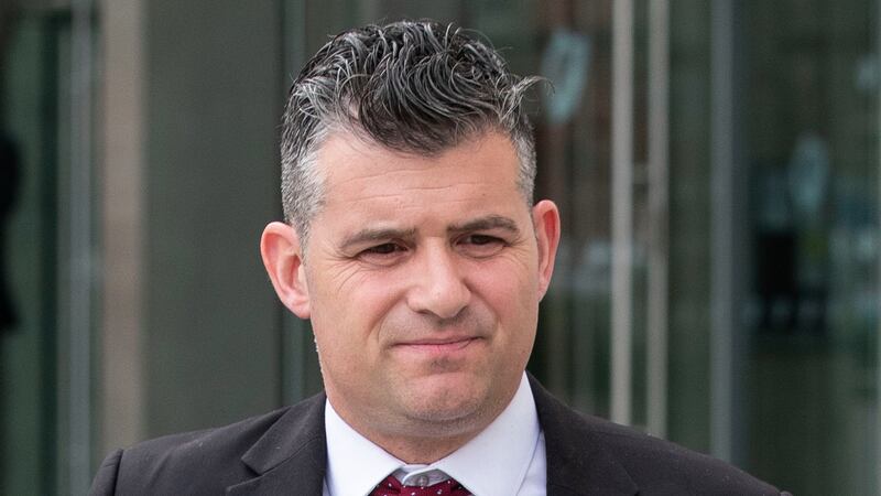 Det Garda Marcus Roantree told the court he  formally arrested Boy A at 8.07am on May 24th last on suspicion of Ana Kriégel’s murder. Photograph: Collins Courts.