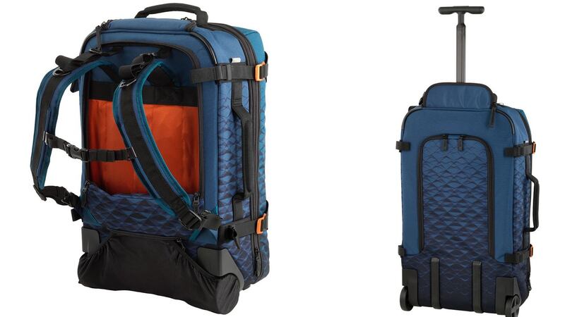 The flexibility of a duffel has been crossed with the wheelie convenience of a carry-on in the Victorinox touring duffel