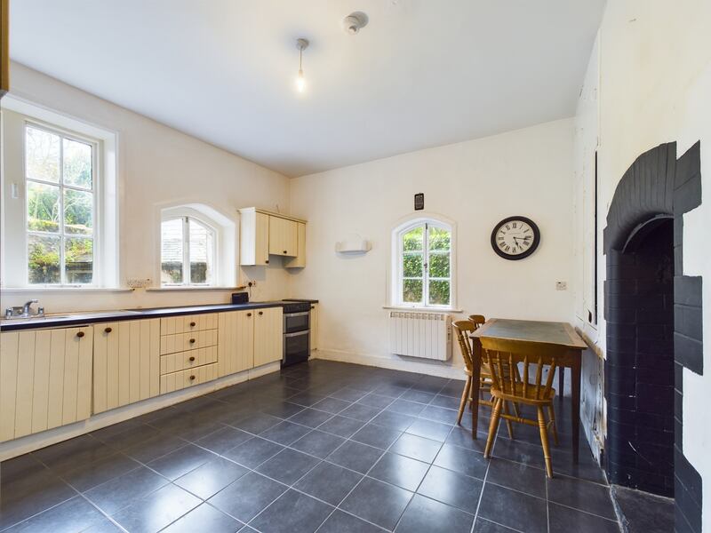 Kitchen in first unit