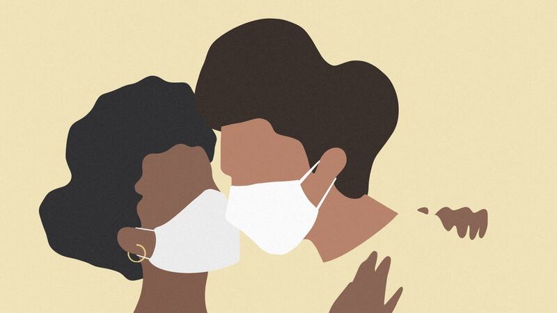 It’s important, during lockdown, to distinguish the existential dread of lockdown from the relationship. Illustration: Getty Images