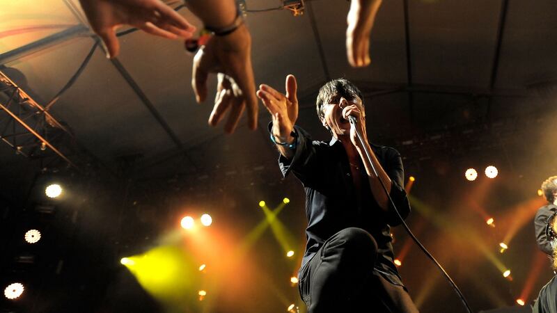 Brett Anderson: “I didn’t have any intention of reforming Suede but things happen, shit happens, and you can’t be held hostage to the decision of your past self.”  Photograph:  Charley Gallay/Getty Images