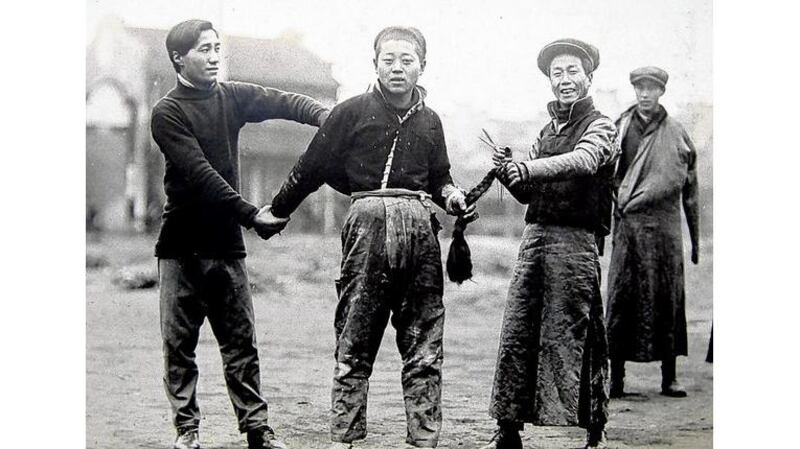 Early 20th-century photographs belonging to an Irish officer in the Shanghai Municipal police, for auction at Adam's