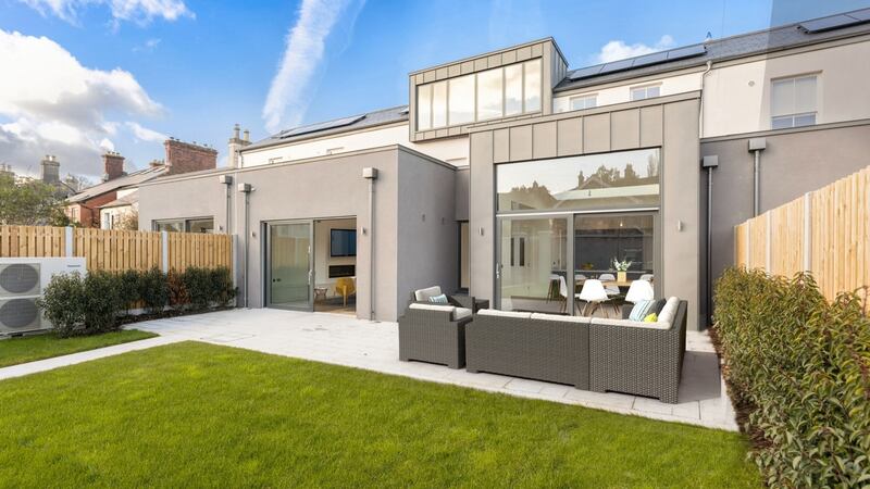 The rear, virtually staged.