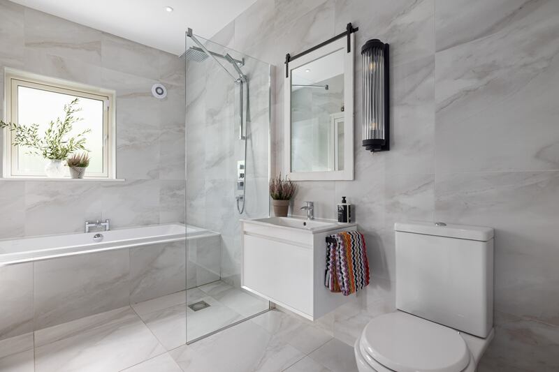 Jack and Jill bathroom