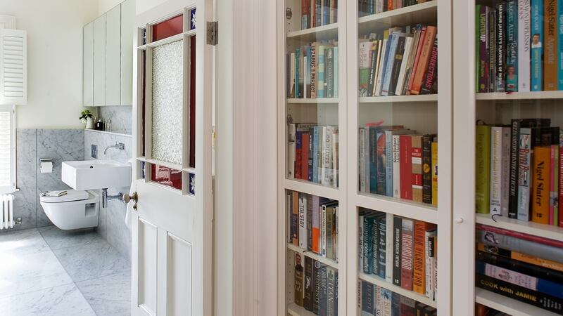 View of part of the study.