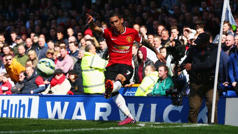 Angel Di Maria struggled during his time at Manchester United. Photograph: Clive Brunskill/Getty