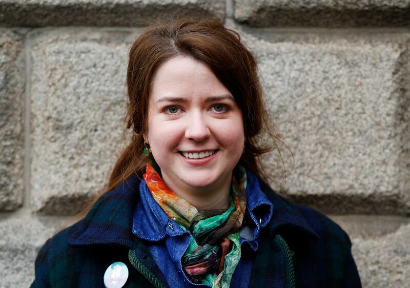 'I get about €18,000 a year and am in a shared house. It’s not the most expensive but there isn’t anything left at the end of the month', says Anna Attwood. Photograph: Nick Bradshaw
