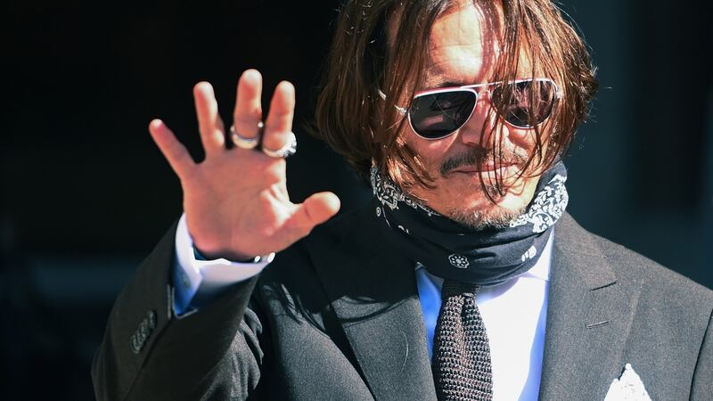 US actor Johnny Depp unsuccessfully sued the Sun for identifying him as a “wife beater”. Photograph: Facundo Arrizabalaga/EPA