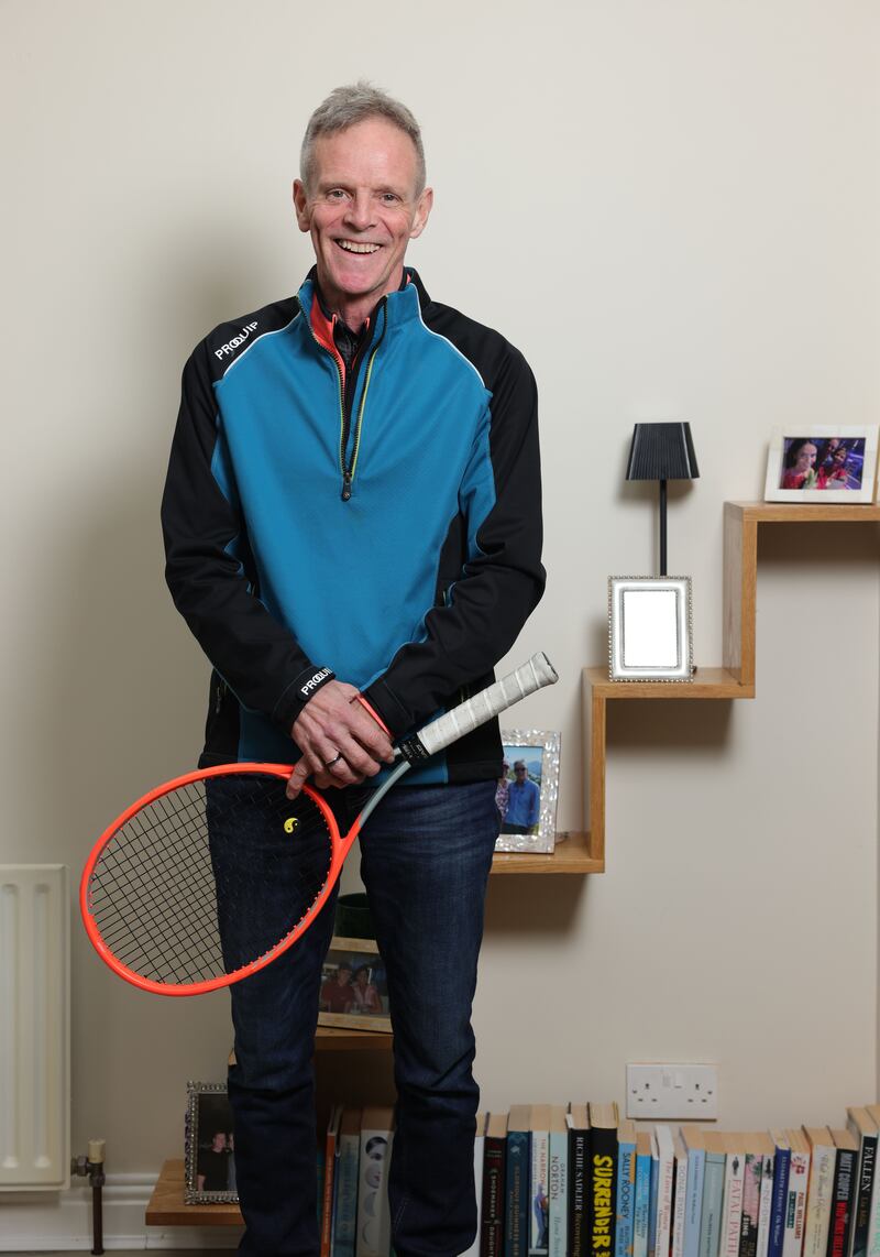 Brendan Nagle (60), a financial regulator with the Central Bank, who had surgery for oesophageal cancer in June 2020. Photograph: Alan Betson