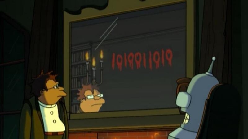 A maths joke in Futurama