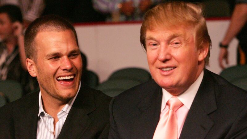 New England Patriots quarterback Tom Brady has shied away from his friendship with Trump. Photo: Donna Connor/WireImage