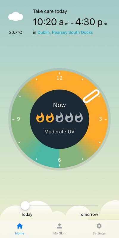 Staying sun-safe with UV lens