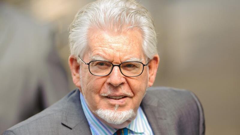 Veteran entertainer Rolf Harris arriving at Southwark Crown Court in London today. Photograph: Dominic Lipinski/PA Wire
